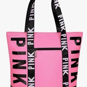 Pink Shoulder Tote Bag